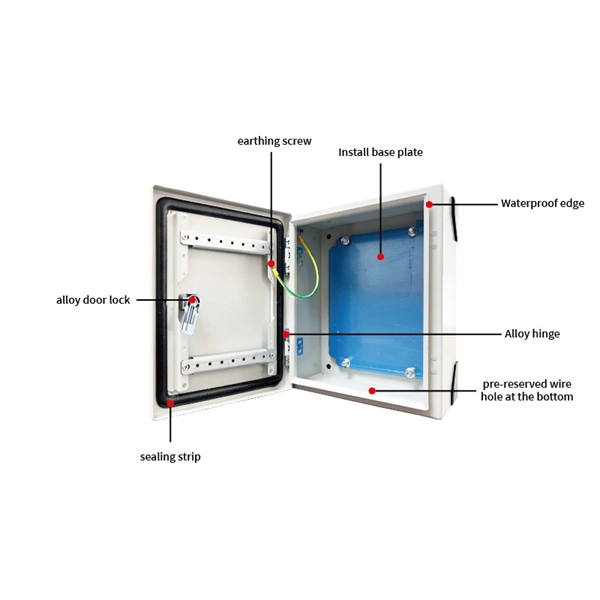Lighting distribution box dimensions and depth